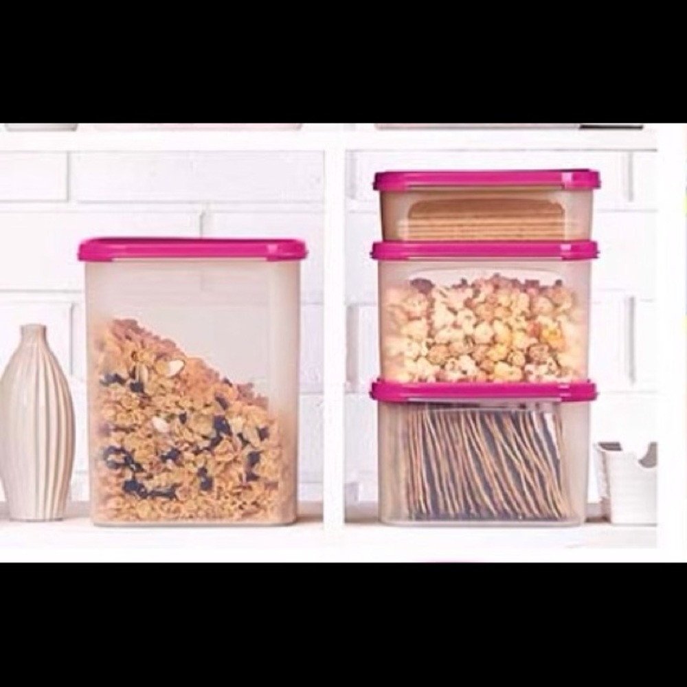 Tupperware Square Modular Mates Set of 4 - Picture 4 of 16
